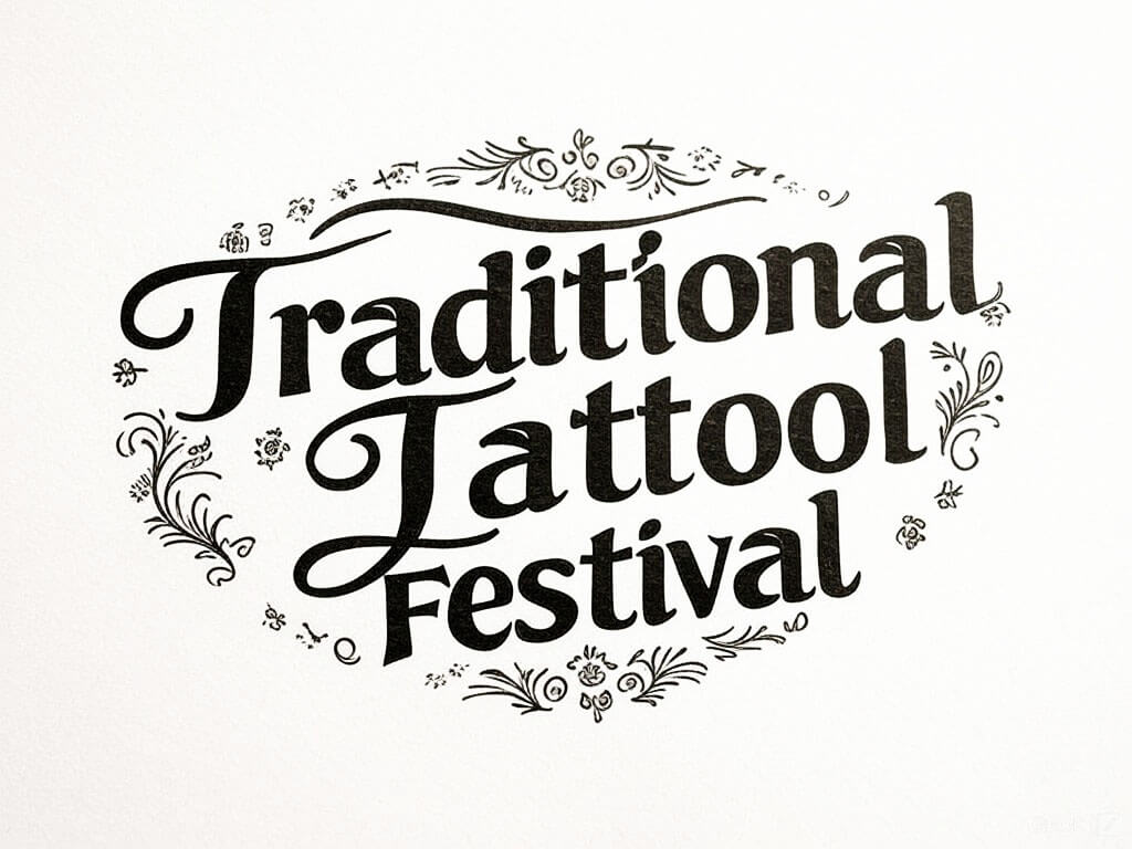 Traditional Tattoo Festival Logo